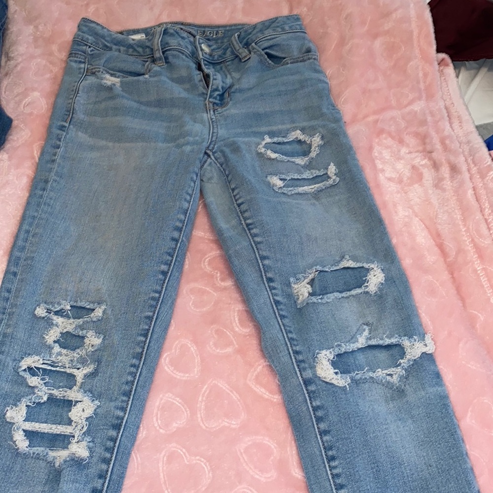 American Eagle Light Washed Jeans